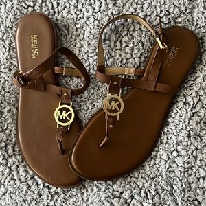 Michael Kors brown sandals